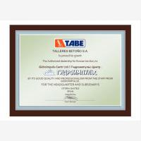 Сертификат TABE